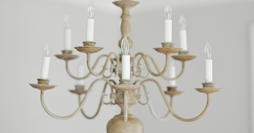 Making Over A Chandelier With Chalk Paint, What Kind Of Paint To Use On Chandelier