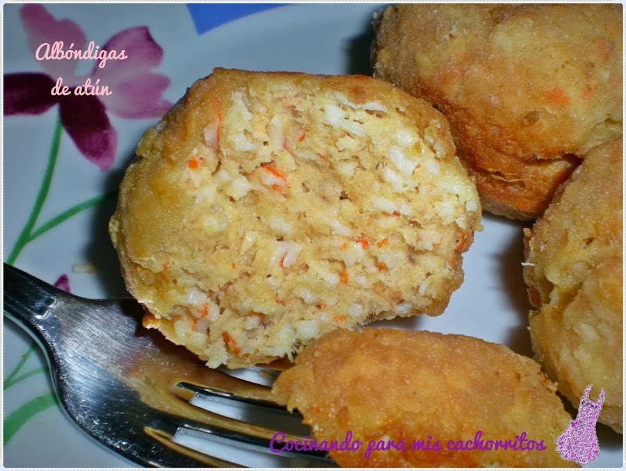 albóndigas de atún