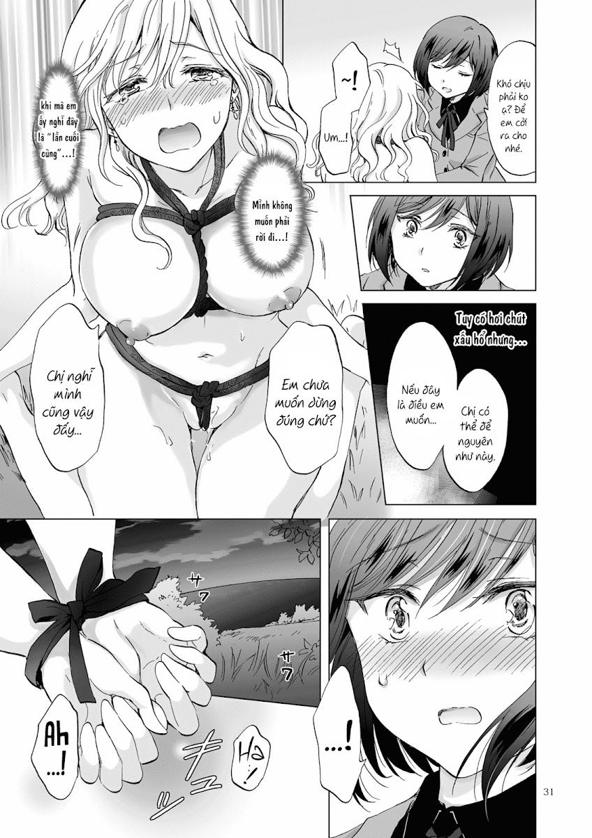 HentaiVN.net - Ảnh 32 - Tuyển tập Yuri Oneshot - Chap 125: Kinbaku Date ~Toshishita Kanojo ni Shibararete~