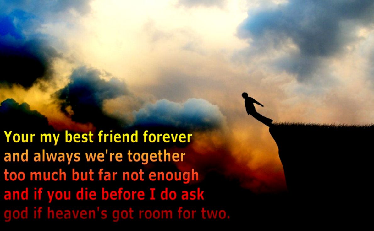 Friendship Wallpapers with Quotes   WallpaperSafari