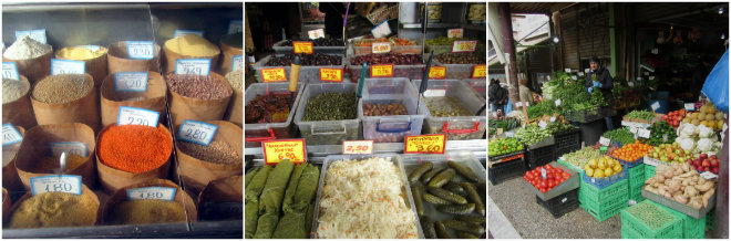 Agora: spices, olives and vegetables Athens, the ancient city of our past by Laka kuharica: spices, olives and vegetables