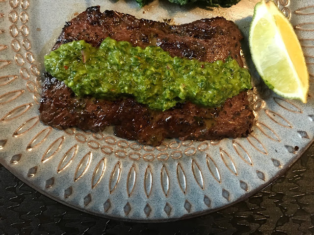 Grilled Marinated Skirt Steak