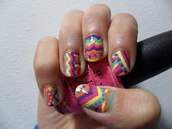 aztec nails biggie nail took minutes each