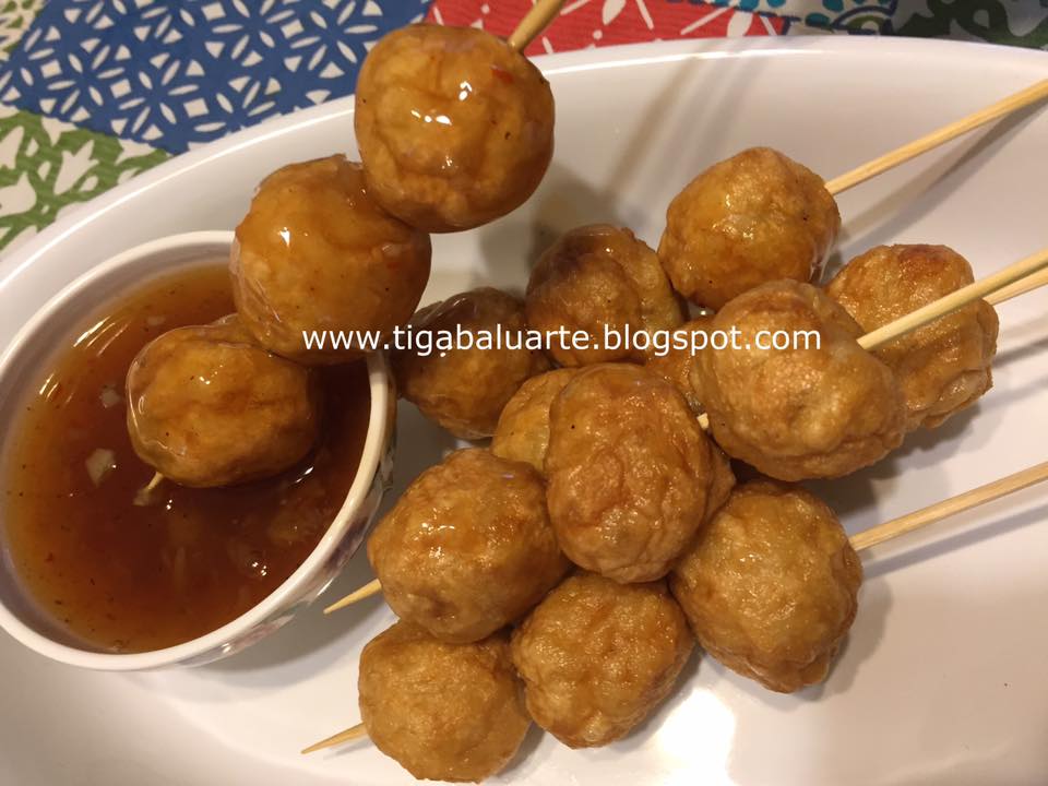 Homemade Fish Balls with Spicy Sauce