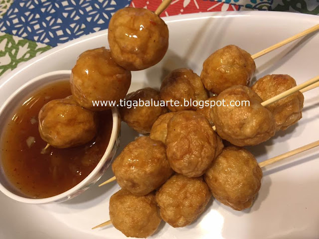 Homemade Fish Balls with Spicy Sauce