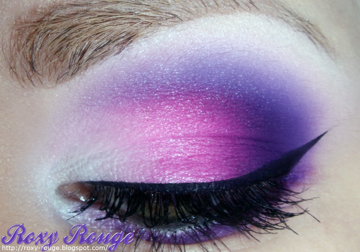 Roxy Rouge: Purple and Blue Look