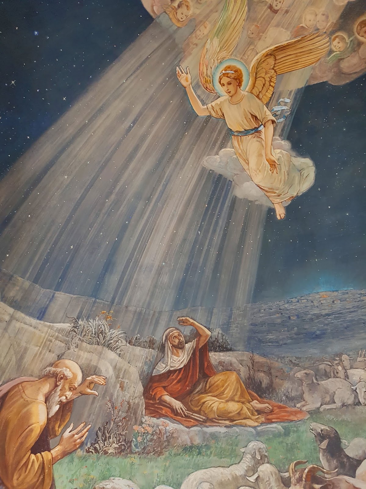 The estetic of senses! En suivant l'étoile, voici Bethléem et le Champ