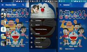 BBM MOD Doraemon Transparan v3.2.0.6 APK
