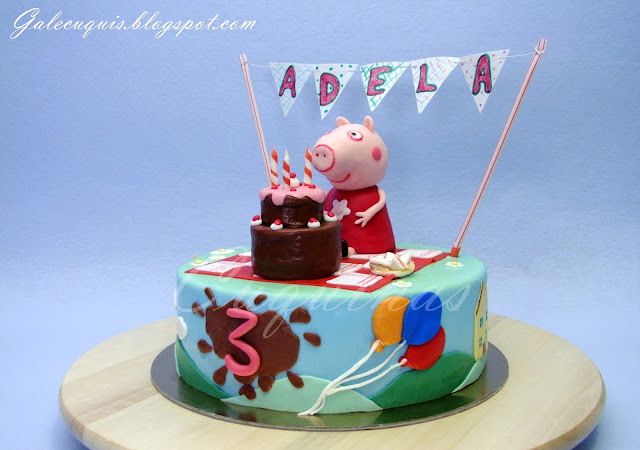 Tarta Picnic Peppa Pig Tarta Picnic Peppa Pig
