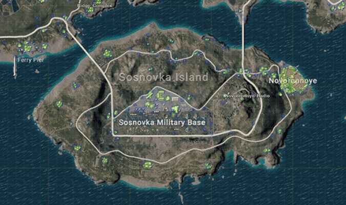 Lokasi Loot Terbaik di Erangel Map PUBG Mobile - Military Base Lokasi Loot Terbaik di Erangel Map PUBG Mobile - Military Base