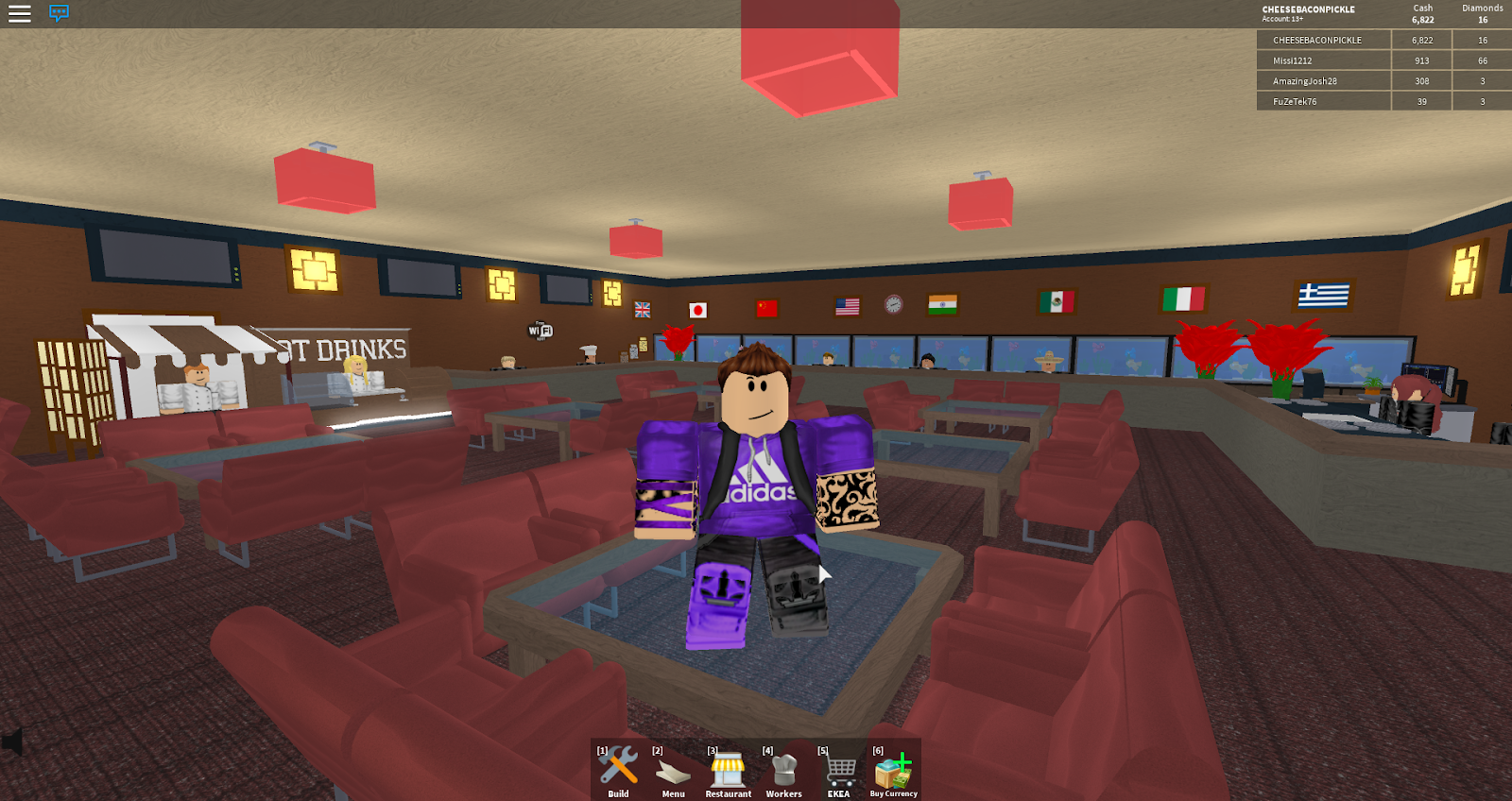 For Gamers Like Me Restaurant Tycoon A Free Game On Roblox - my restaurant game roblox