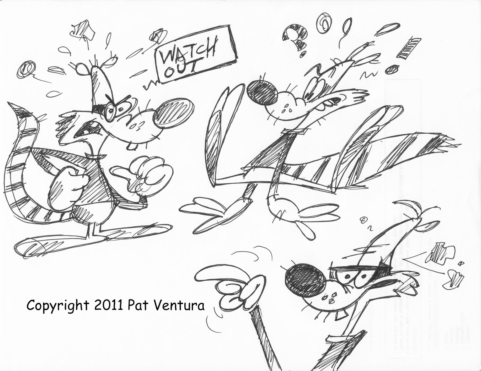 'Pat' Ventura's VenturaToons: Silly Sketches