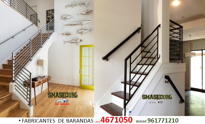 barandas para escaleras