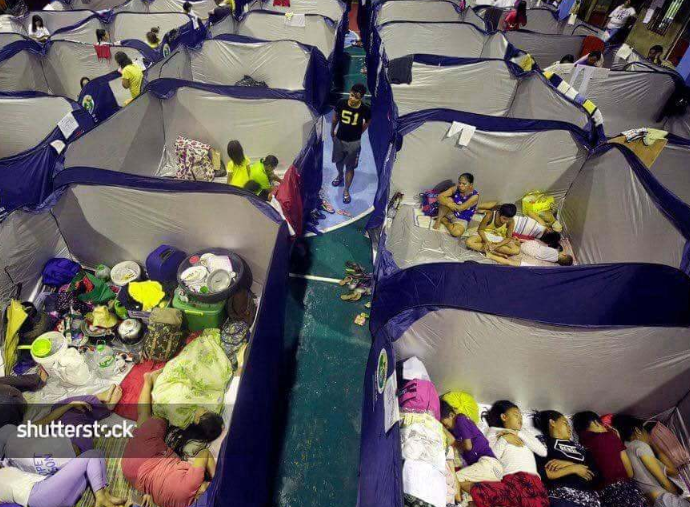 Netizens lauded Marikina City government for using modular tents for