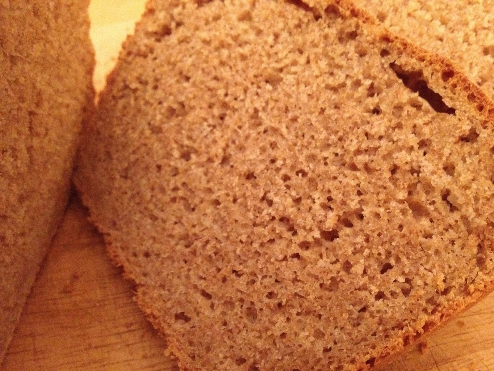 homemade wholemeal bread crumb