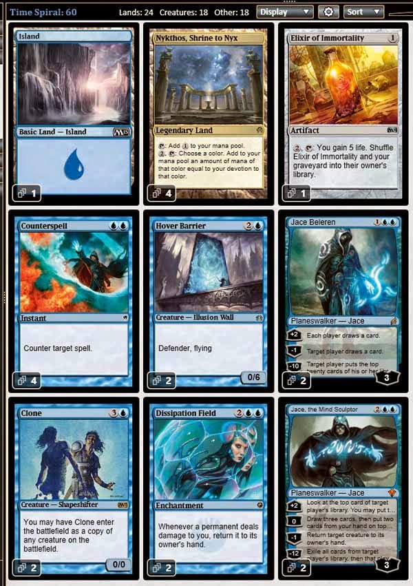 Magic the Gathering Adventures [Legacy] Future Sight JTMS Combo Mono Blue