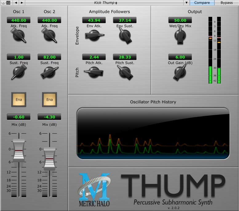 Essential free VSTs VSTs gratuitos esenciales Thump2 sub bass enhancer