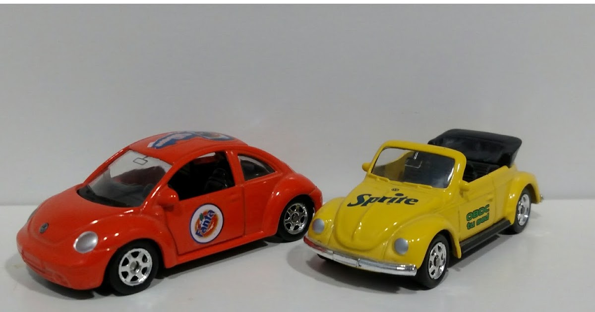 3inchDiecastBliss New Welly Promo VWs Added Sprite and Fanta