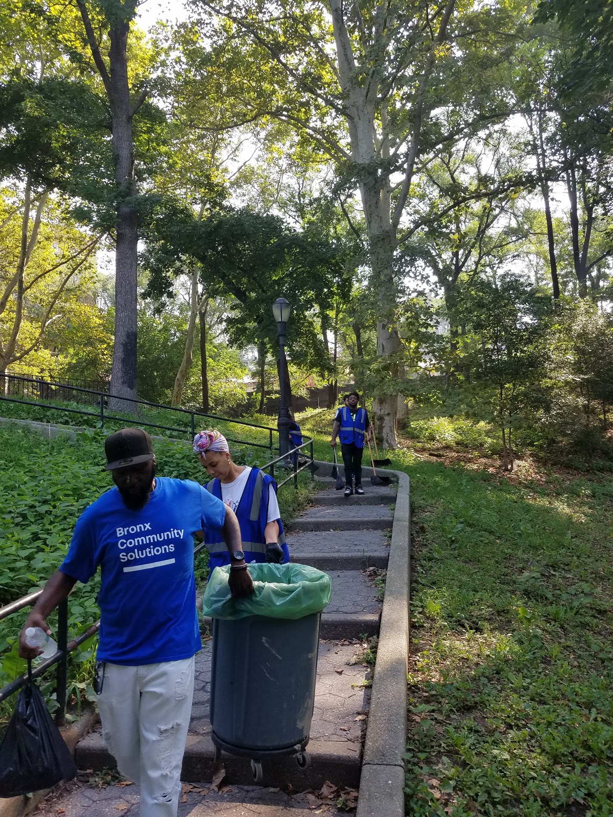 Community Service Participates in Cedar Park Cleanup