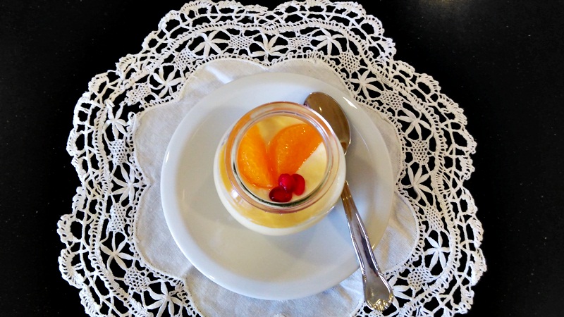 receita + mousse de clementina