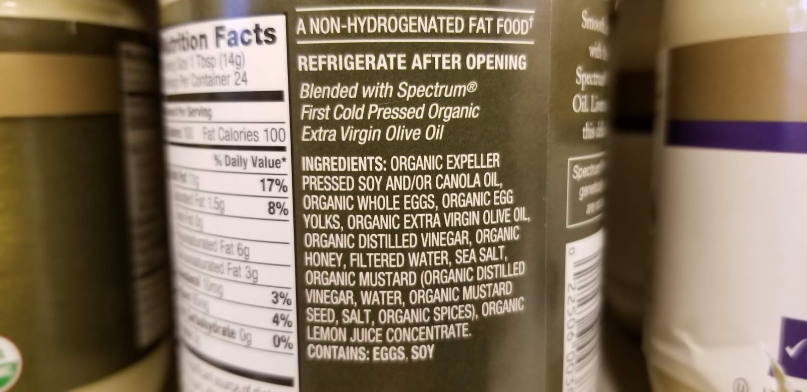 Canola Oil Ingredients Label Pensandpieces