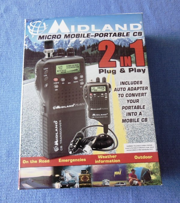 Living Prepared ---: CB Radio, 40 Channel Handheld with NOAA Weather