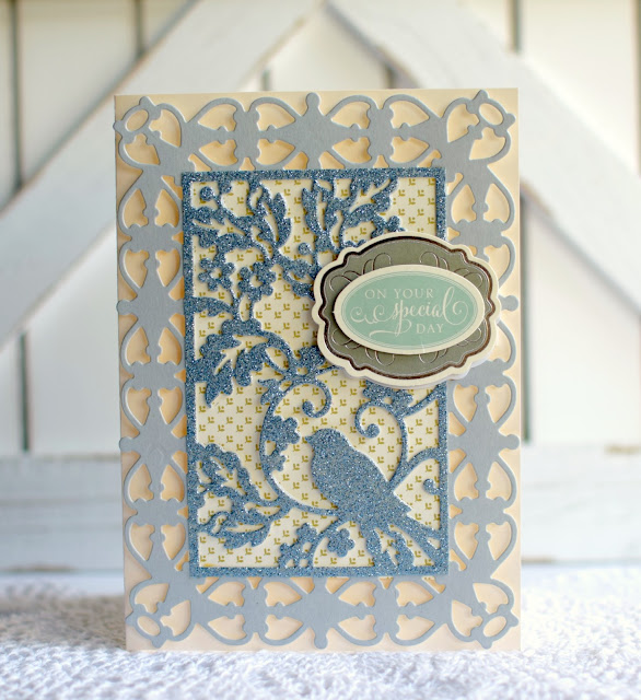 Crafty Creations with Shemaine Anna Griffin Card Front Cutting dies