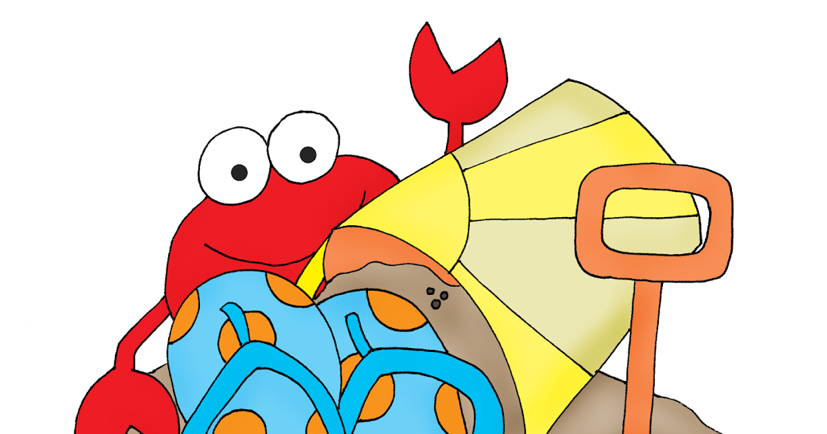 Free Dearie Dolls Digi Stamps: Beach and Flip Flops