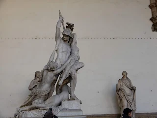 フィレンツェの銅像