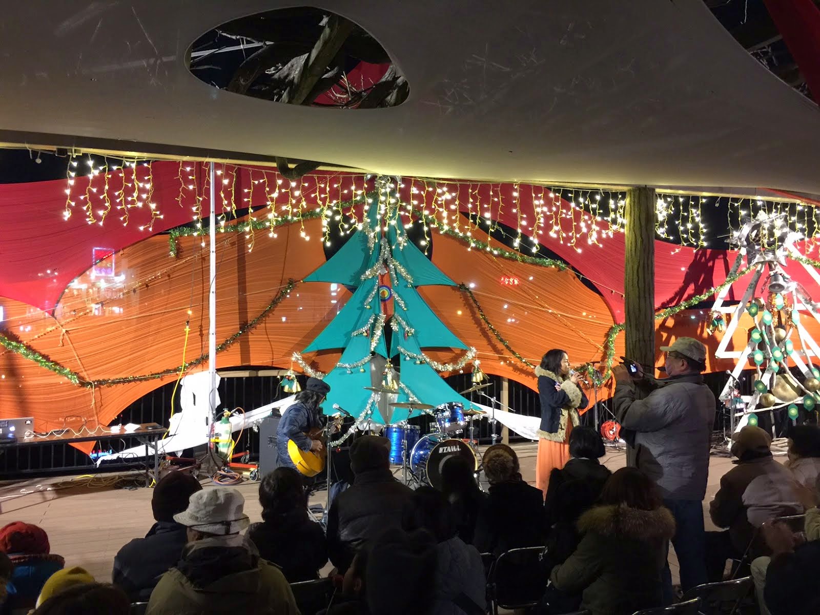 越谷市ポータルサイト 葛西用水ウッドデッキイベント『水辺のクリスマスナイト』 開催のお知らせ
