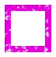 Moldura quadrada pink mancha - criação Blog PNG-Free