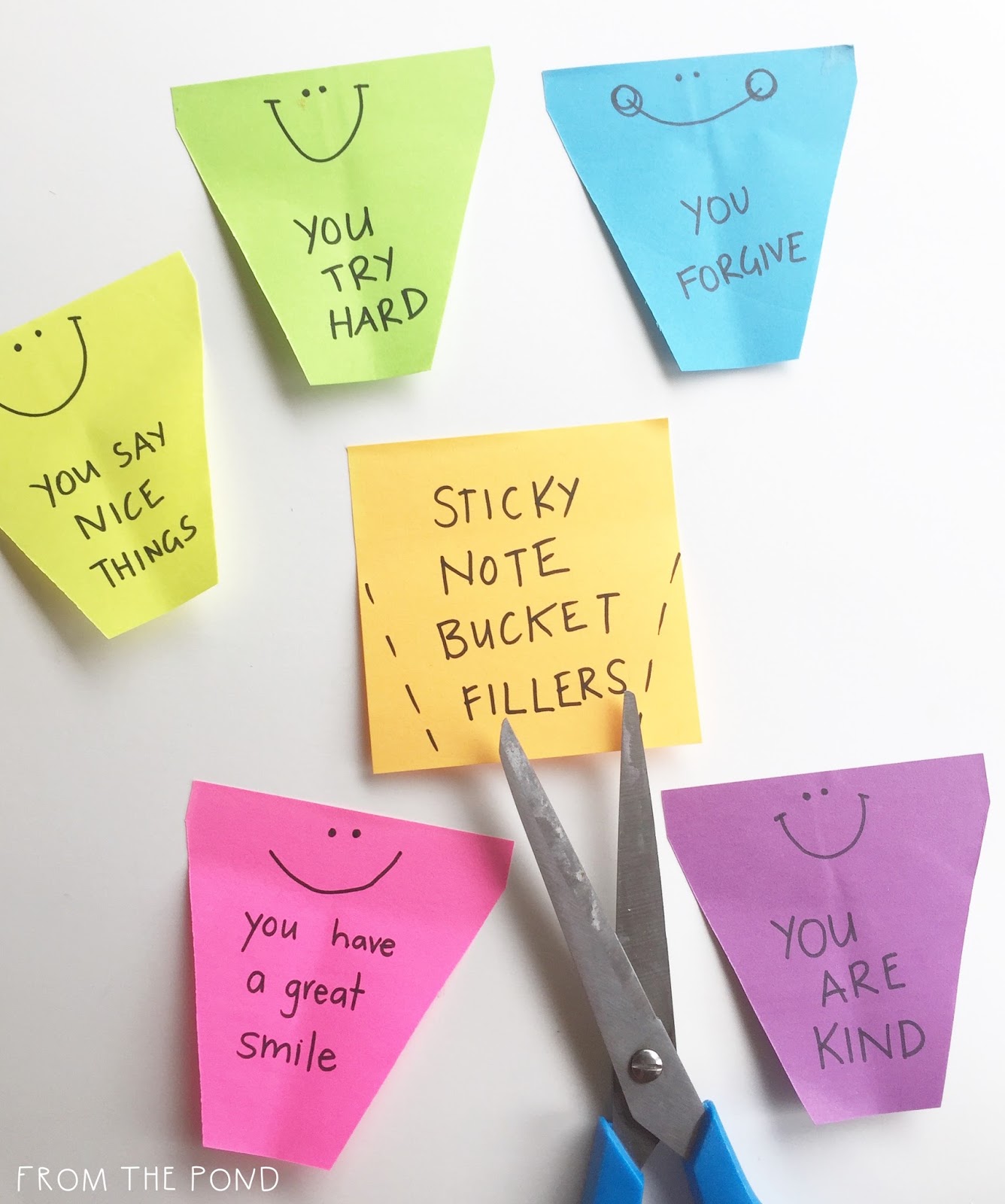 sticky-note-bucket-fillers-from-the-pond