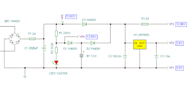 Simple UPS Power Supply Circuit Diagram