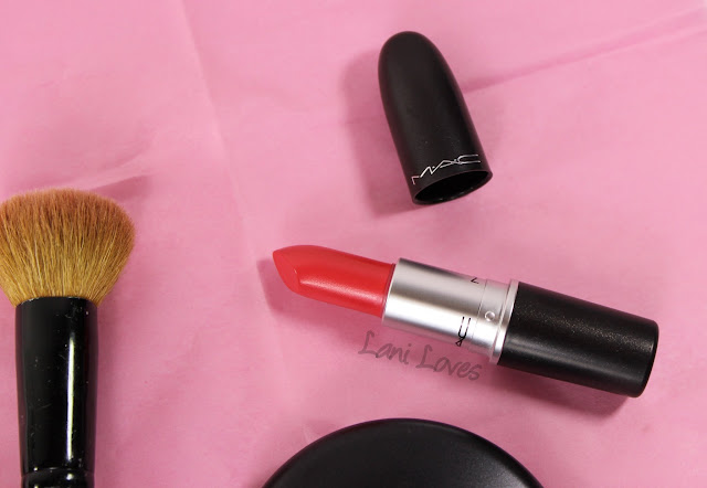 MAC Flocking Fabulous lipstick swatches & review