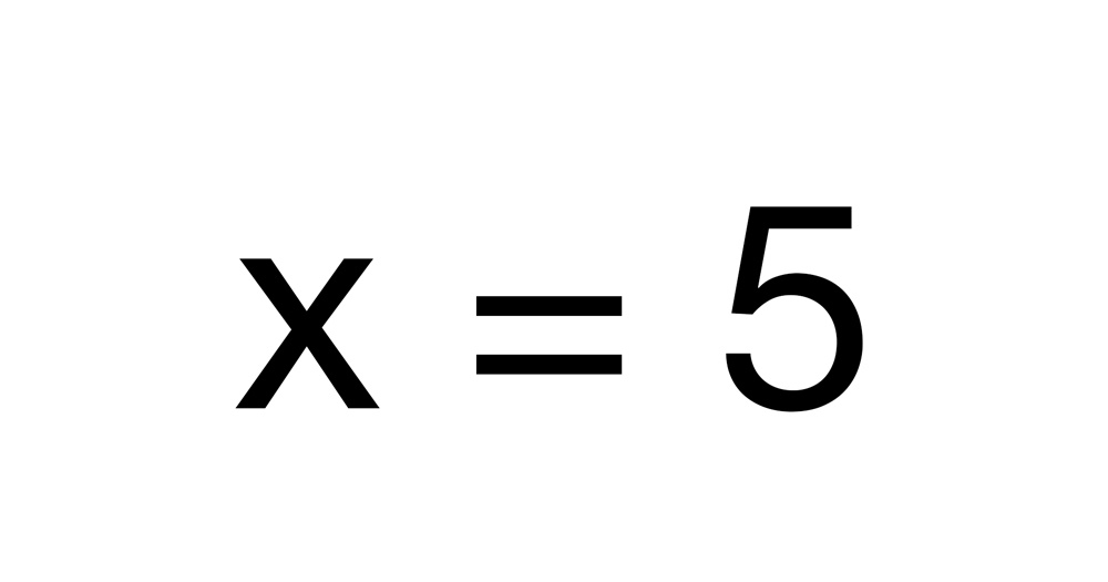 Der Postillon Wert von x ein für alle Mal auf 5 festgesetzt