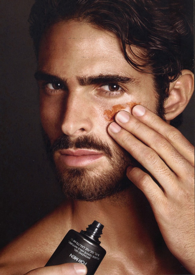 Tom Ford Men Skincare and Grooming Campaign 2013 featuring Juan Betancourt