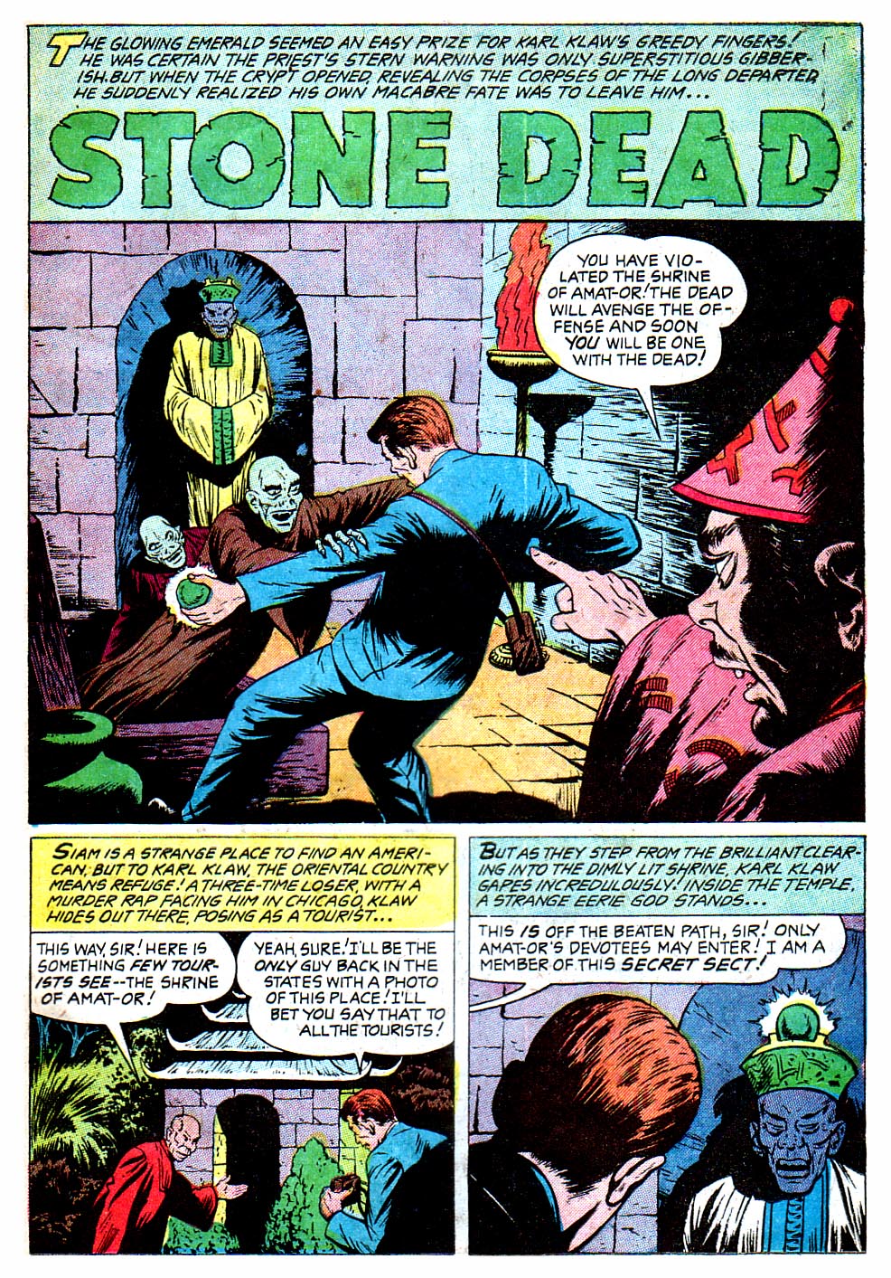 THE HORRORS OF IT ALL Stone Dead