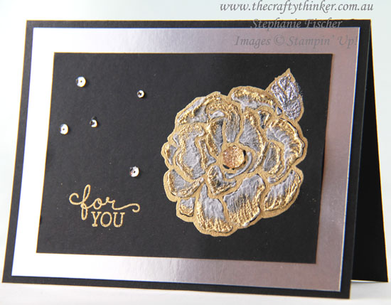 #thecraftythinker, #stampinup, #cardmaking, #embossingpaste, painting with embossing paste, Beautiful Day, Embossing Paste, Heat Embossing, Stampin' Up! Australia Demonstrator, Stephanie Fischer, Sydney NSW