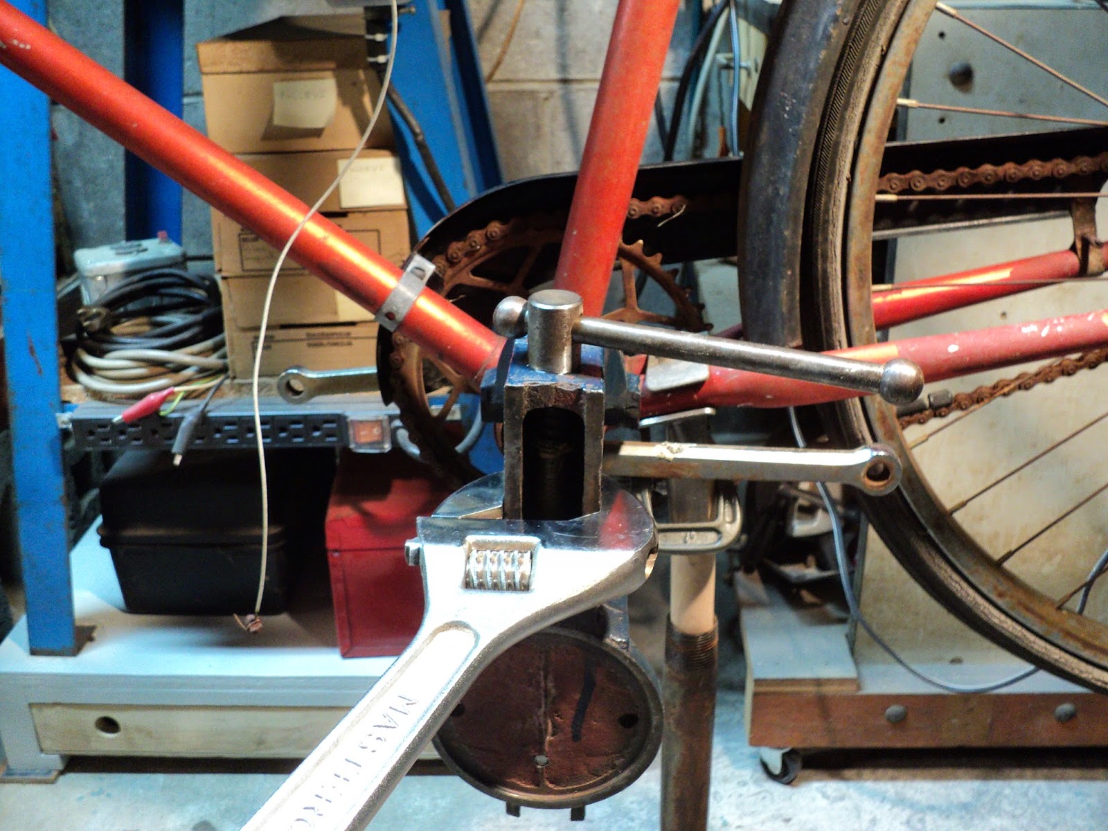 Rouge River Bicycle Crank Cotter Pin Removal