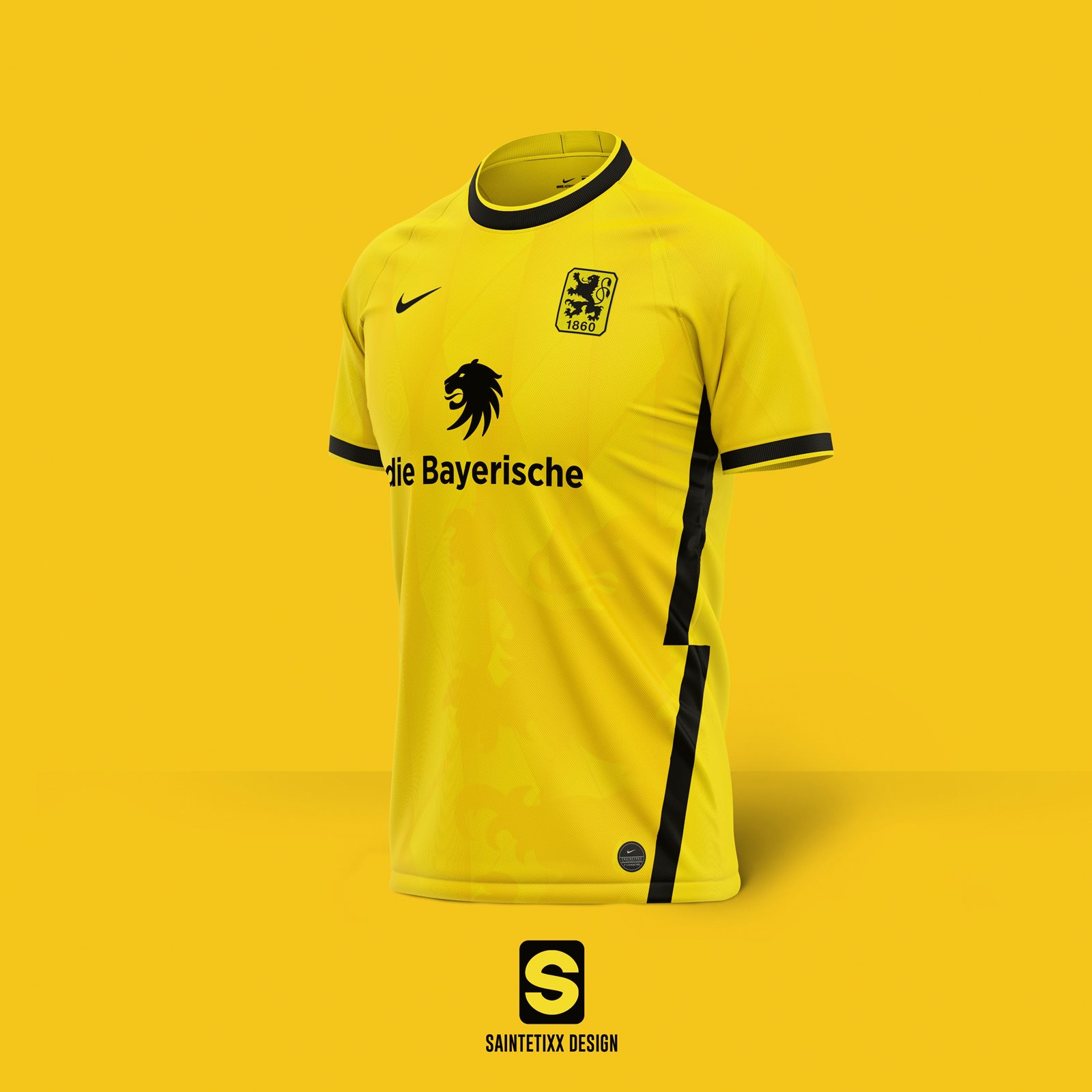 Nike TSV 1860 München GK-Shirt 2020/2021 Kids - Yellow