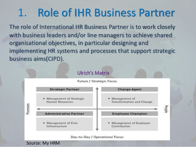 Human Resource Management: The Business Partner Role. 