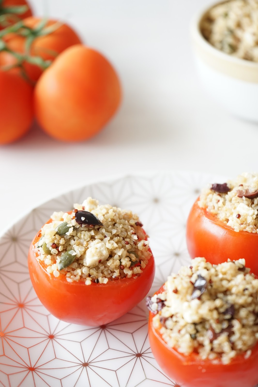 The Cook Time: Tomates farcies au boulgour, quinoa, feta ...