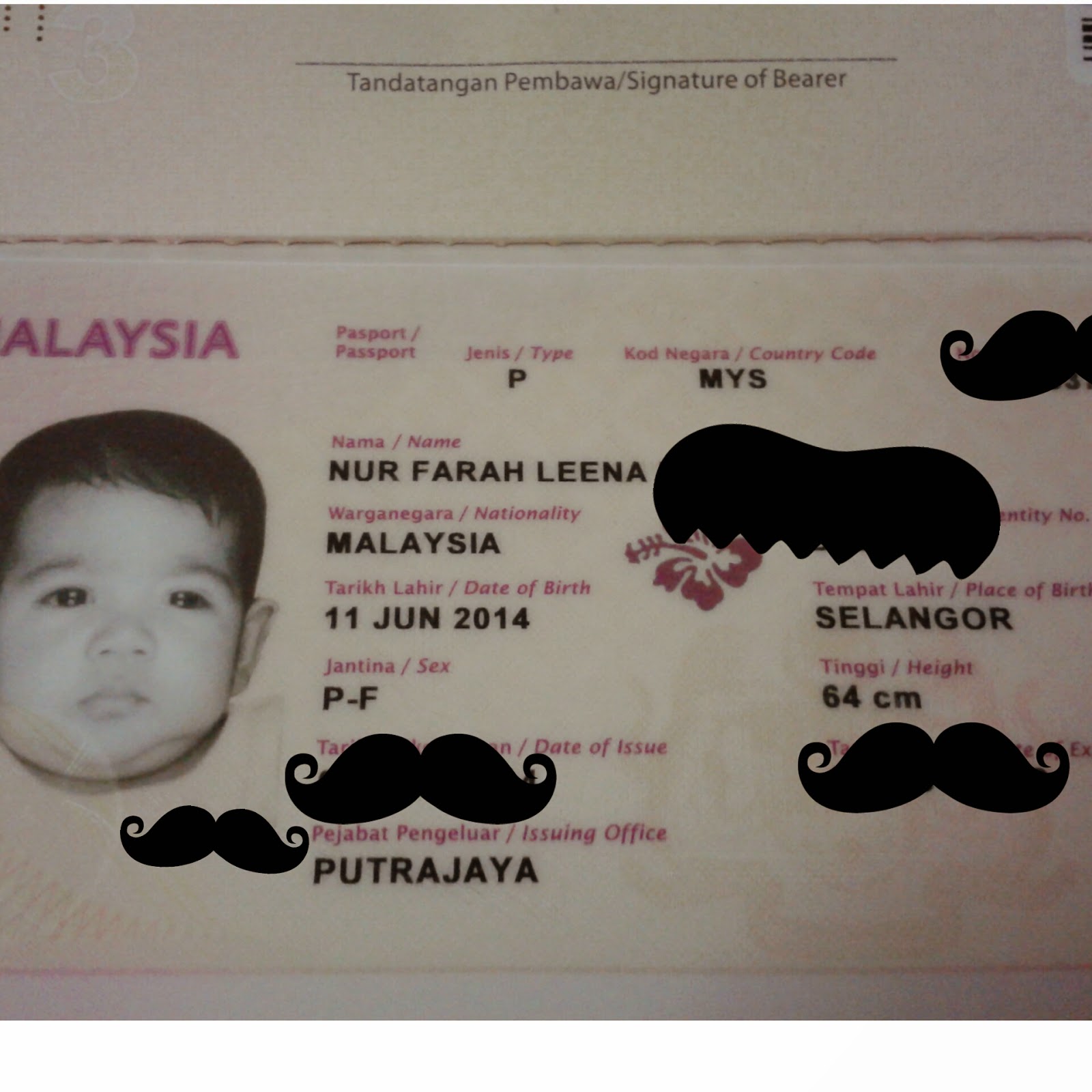 Travel How to make a baby's passport Dorsett Pink