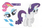 My Little Pony Tattoo Card 5 Series 3 Trading Card