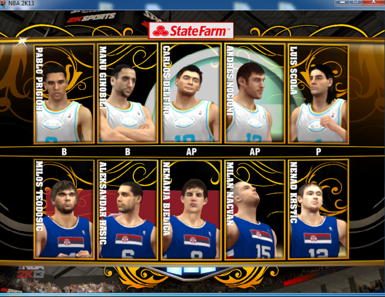 NBA 2K13 Team USA 2012 Jersey Mod 