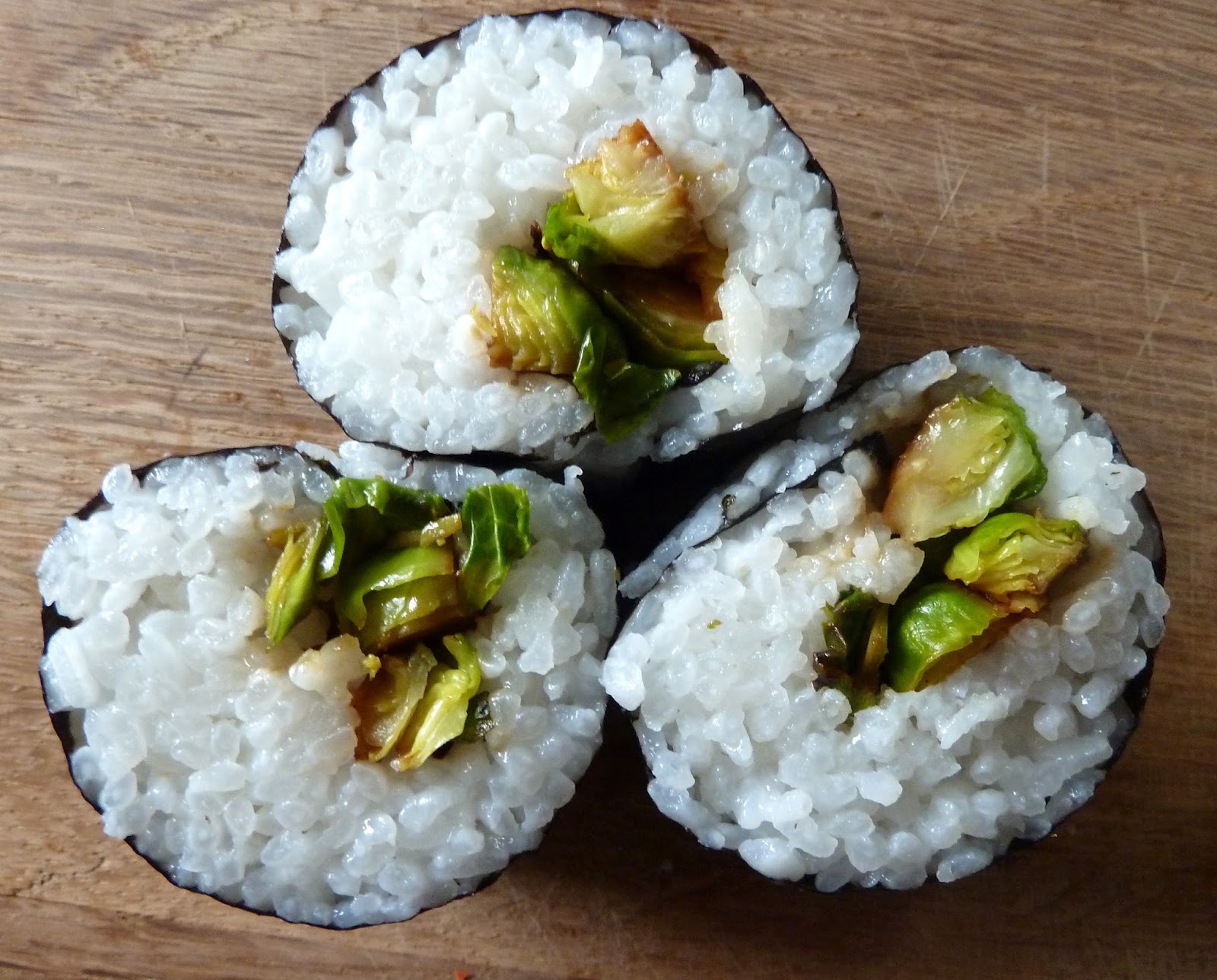Love your brussels A recipe for sprout sushi rolls