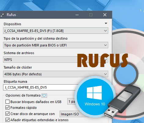 برنامج, Rufus, لنسخ, الويندوز, على, فلاشة, اخر, اصدار