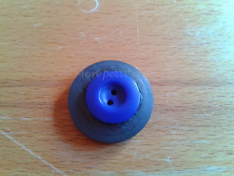 Mon petit coin Tutorial kako napraviti prsten od gumba