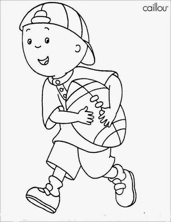 caillou coloring pages games for girls - photo #7
