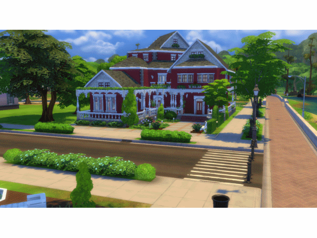 Mis casas y mas con los Sims 4 - Página 15 Rojoromantico